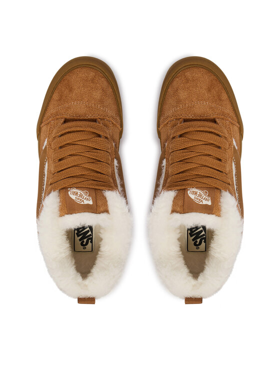 Vans Sneakersy Vans Knu Skool VN000E9XGWT1 Brązowy jasny