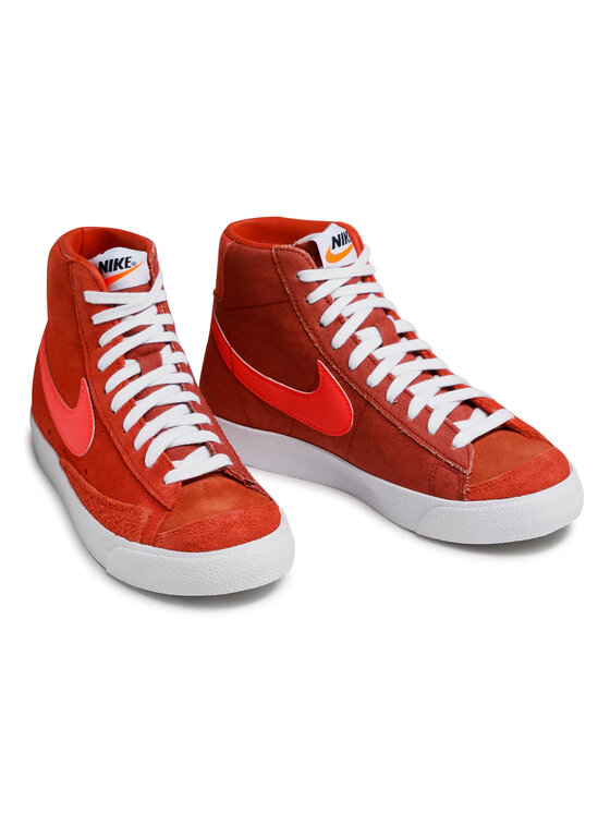 Nike Sneakersy Nike Blazer Mid '77 Vntg Suede Mix Oranžová