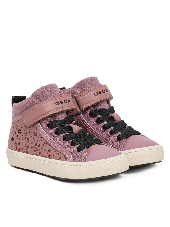 Geox Snīkeri Geox J Kalispera J744GI 0DHHH C8049 M Rozā