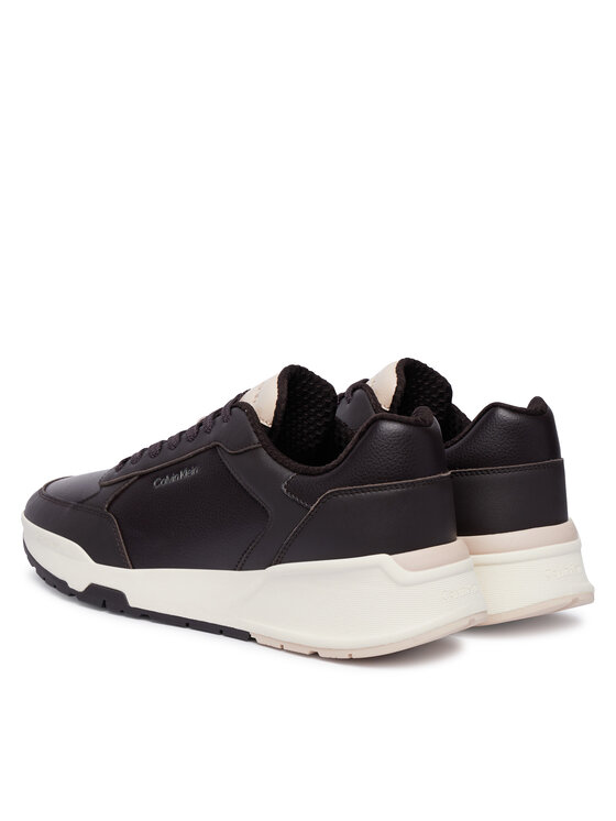 Calvin Klein Αθλητικά Calvin Klein City Runner Laceup Lth Mix HM0HM02309 Μπορντό