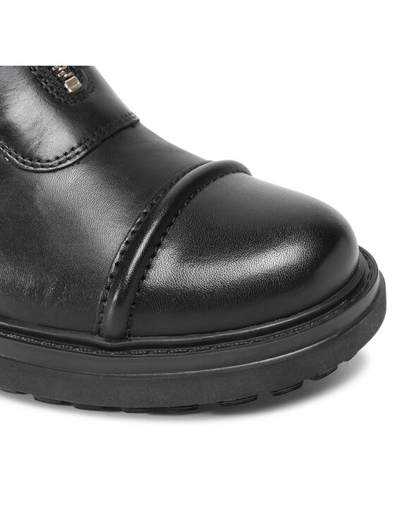 Geox Turistická obuv Geox D Asheely B D047AB 00043 C9999 Černá