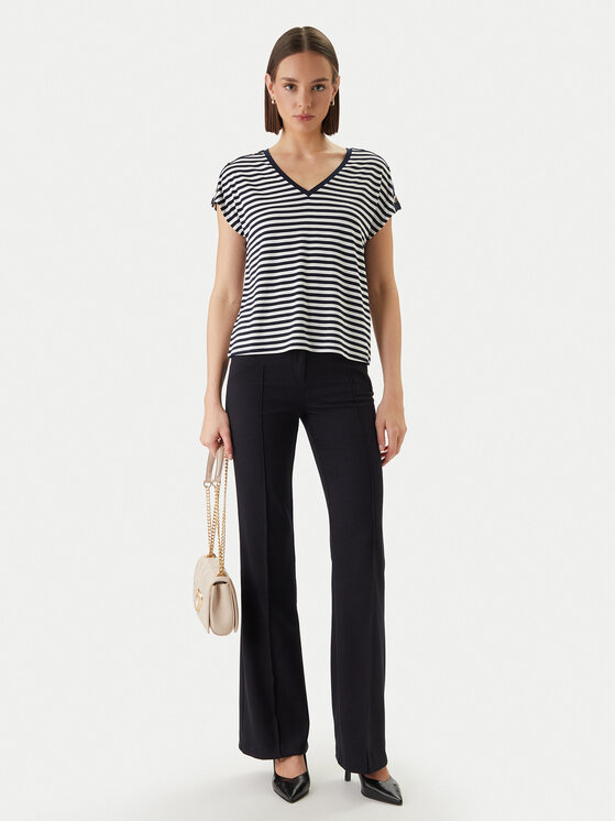 Morgan Morgan Camiseta 261-DIVA Azul marino Regular Fit