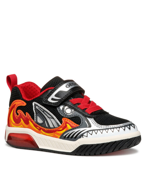 Geox Sneakersy Geox J Inek J559CD 01450 C0048 M Černá