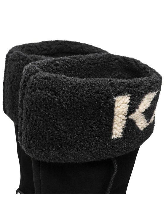 KARL LAGERFELD Čižmy KARL LAGERFELD KL44582 Čierna