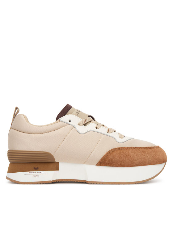 Weekend Max Mara Sneakersy Weekend Max Mara Zambra 2525766014650 Béžová