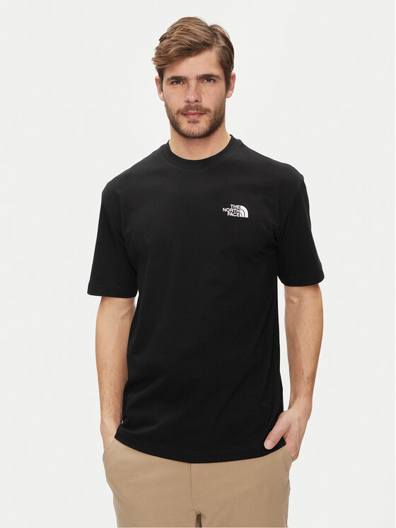The North Face The North Face T-Shirt Simple Dome NF0A87NR Μαύρο Oversize