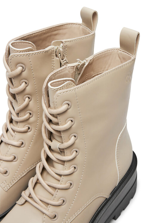 Calvin Klein Jeans Planinarske cipele Calvin Klein Jeans Flatform YW0YW01535 Bež