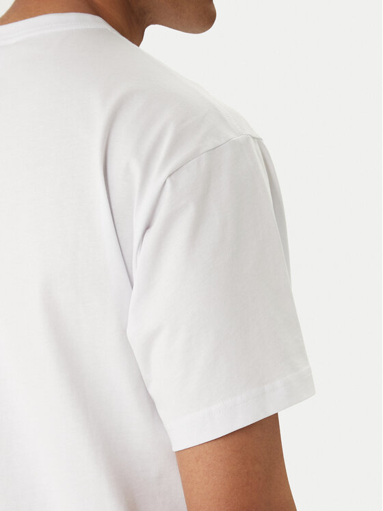Versace Jeans Couture Versace Jeans Couture Camiseta 80GAHE04 CJ00E Blanco Regular Fit