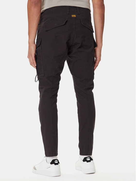 G-STAR G-Star Raw Hlače Zip Pocket 3D D24307-E172 Crna Skinny Fit