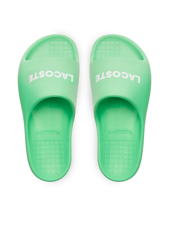Lacoste Şlapi Lacoste Branded Serve Slide 2.0 747CMA0015 Verde