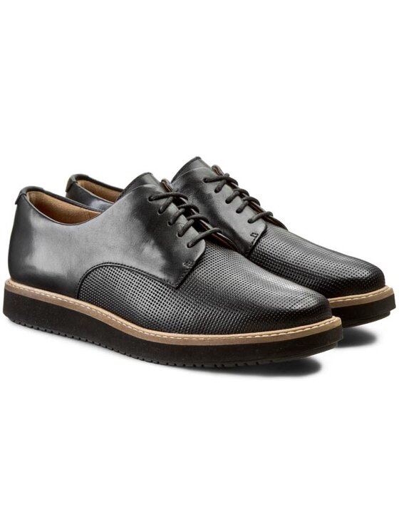 Clarks Κλειστά παπούτσια Clarks Glick Darby 261119674 Μαύρο