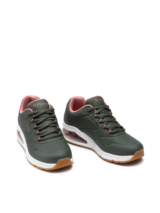 Skechers Sneakersy Skechers Uno 2 2nd Best 155542/OLV Zelená