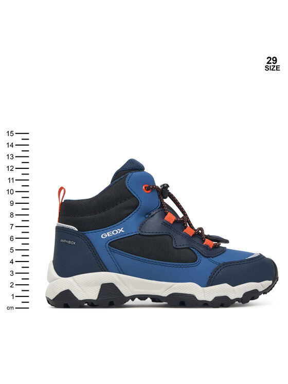 Geox Trzewiki Geox J Magnetar Boy B Abx J463ZC 050FU C4277 S Niebieski