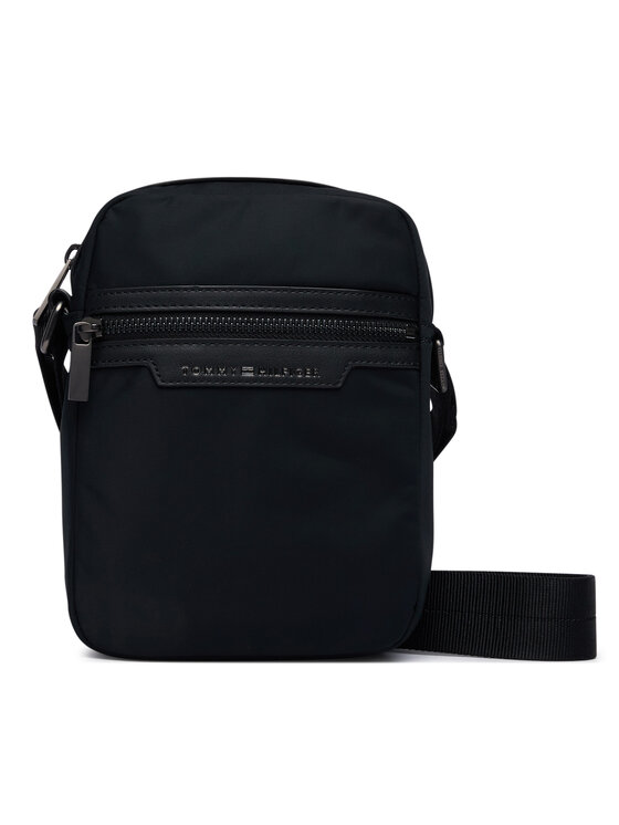 Tommy Hilfiger Válltáska Tommy Hilfiger Th Nylon Mini Reporter AM0AM14688 Fekete