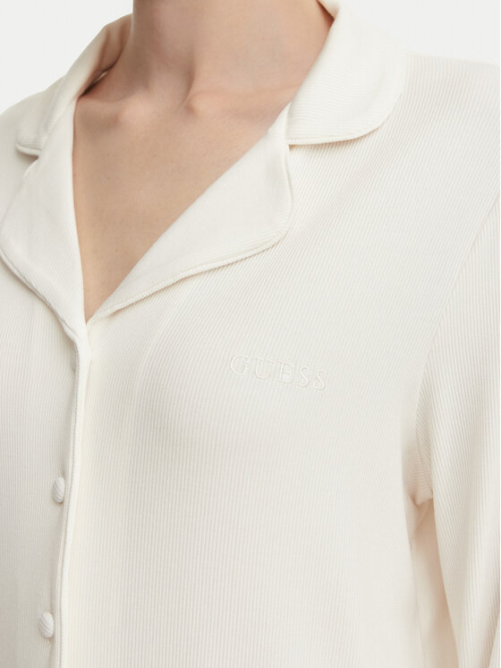 Guess Guess Pijama O6BX04 K5041 Blanco Regular Fit