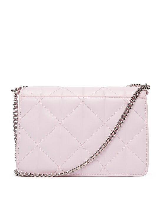 Calvin Klein Дамска чанта Calvin Klein Quilted Mini Chain Bag LV04F3321G Розов