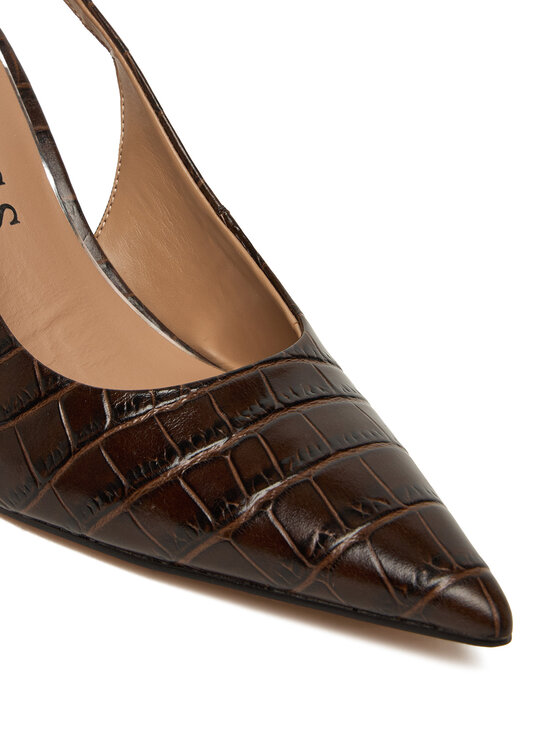 Guess Štikle Guess FLFPLS LEP05 Smeđa