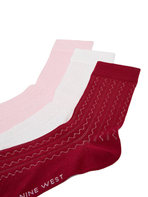 Nine West Довгі шкарпетки Nine West CEO_BR_NW_25076_W_AW25 (3 PACK) Кольоровий