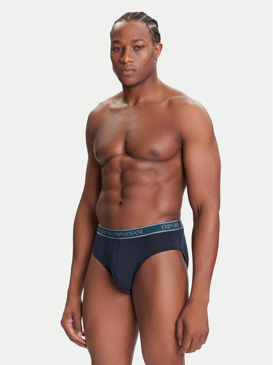 Emporio Armani Underwear Emporio Armani Underwear Conjunto de slips EM000258 AF10779 MB254 Azul marino