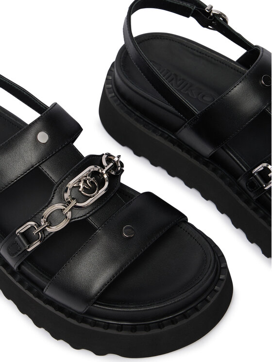 PINKO Босоніжки PINKO Kate 06 SD0517 P001 Чорний