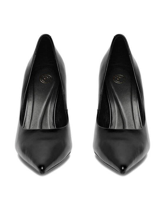 Eva Minge Pantofi cu toc subțire Eva Minge EO-LT6157-1-4 Negru