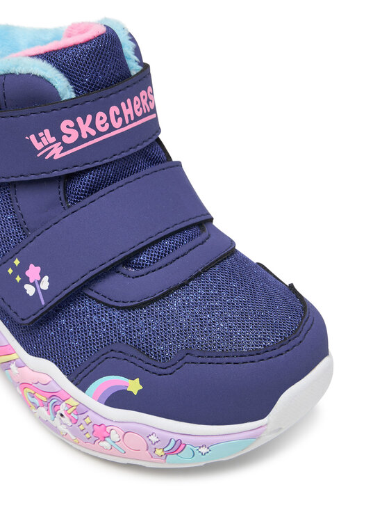 Skechers Škornji za sneg Skechers Play Scene 303163N/NVMT Mornarsko modra