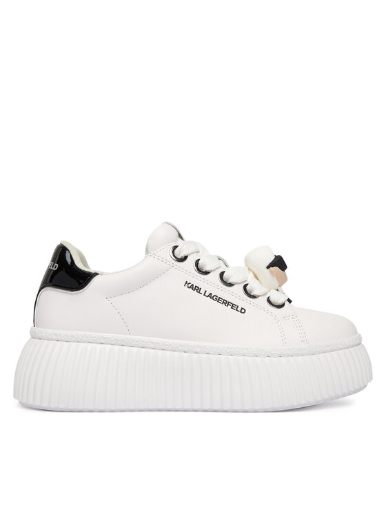 KARL LAGERFELD Снікерcи KARL LAGERFELD Kreeper Lo KL42336T Білий