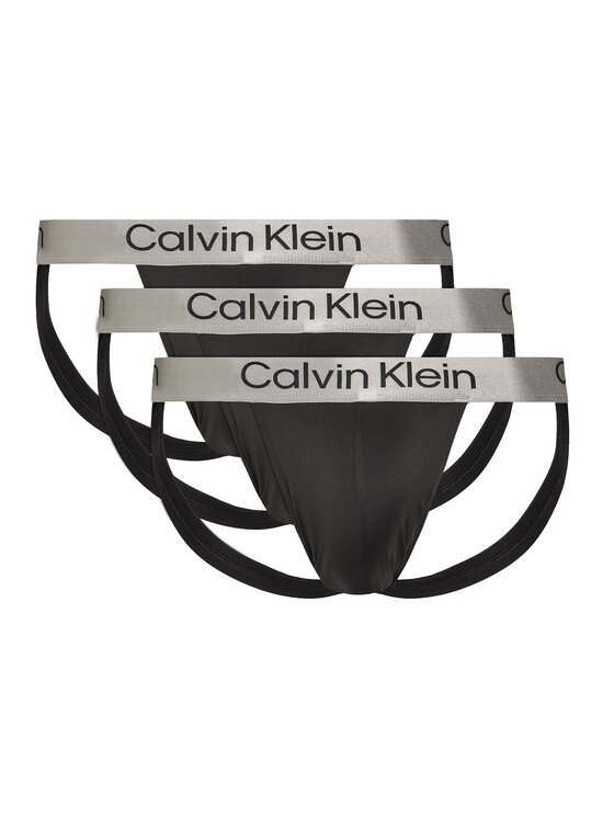 Calvin Klein Underwear Calvin Klein Underwear Komplet spodnjih hlač Jock Strap﻿ LV00NB4121 Črna