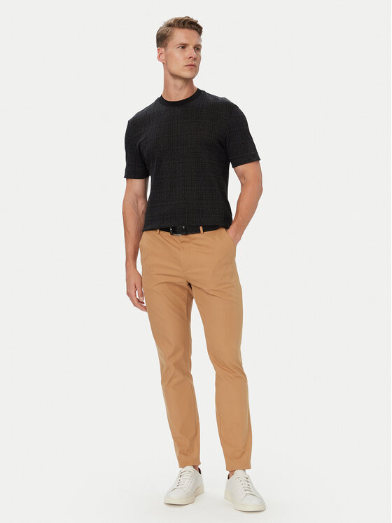 BOSS BOSS Camiseta H-Thompson 181 50565299 Negro Regular Fit
