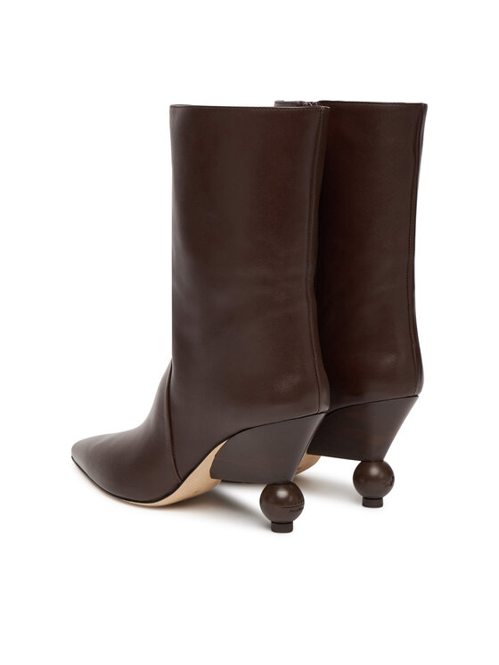 Weekend Max Mara Členková obuv Weekend Max Mara Rollio 2525796055600 Hnedá