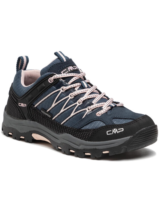 CMP Трекінгові черевики CMP Rigel low Trekking Shoe kids Wp 3Q54554J Cиній