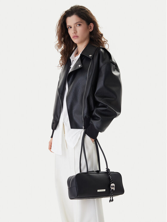 KARL LAGERFELD Kabelka KARL LAGERFELD B1W30005 Čierna