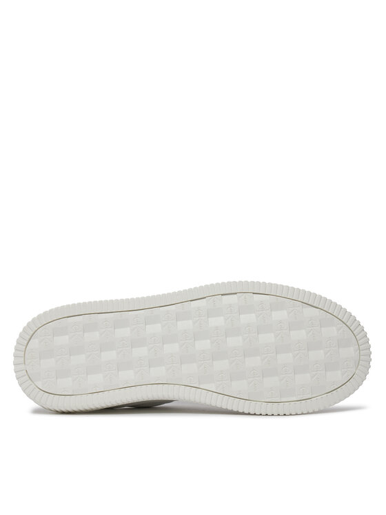 Calvin Klein Jeans Сникърси Calvin Klein Jeans Chunky Cupsole Low Lth In Sat YM0YM00873 Бял