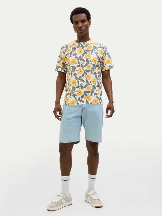 Jack & Jones Jack & Jones Футболка Almeria 12276912 Бежевий Regular Fit