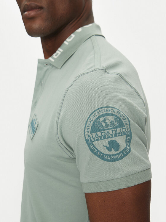 Napapijri Napapijri Polo E-Amundsen NP0A4IN9 Verde Regular Fit