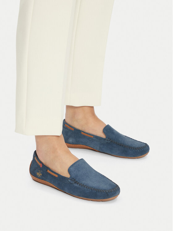 Beverly Hills Polo Club Mokasíny Beverly Hills Polo Club WB-VIESTE-07 Modrá