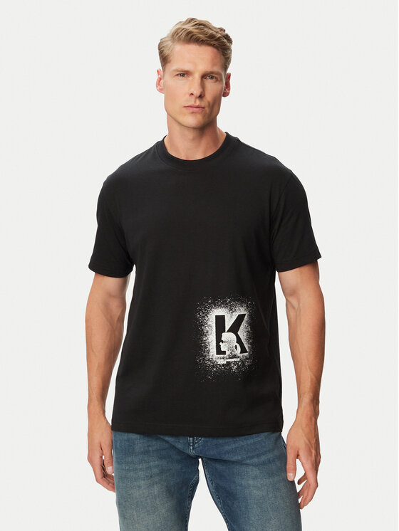 Karl Lagerfeld Jeans Karl Lagerfeld Jeans Camiseta B3M17029 Negro Regular Fit
