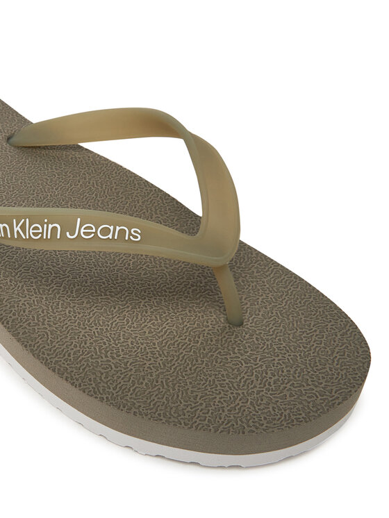 Calvin Klein Jeans Čības uz pirksta Calvin Klein Jeans Thong+ Tpu YM0YM01265 Brūns