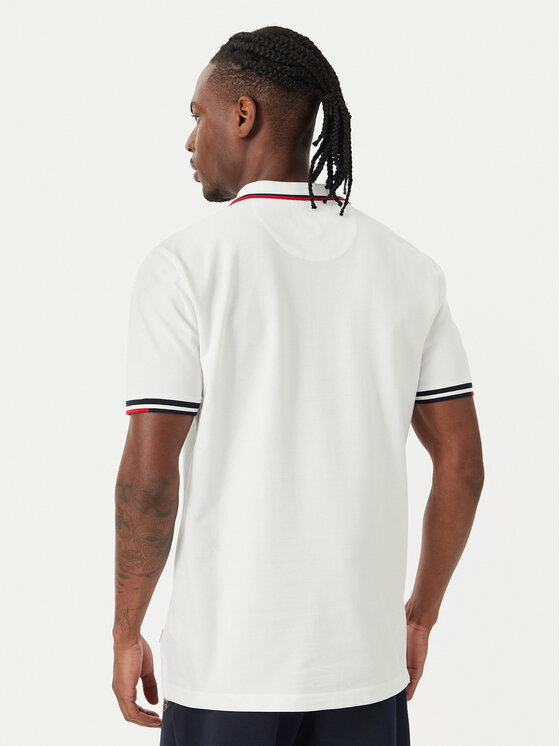 Beverly Hills Polo Club Beverly Hills Polo Club Polo P-SS26M-P2525 Blanco Regular Fit
