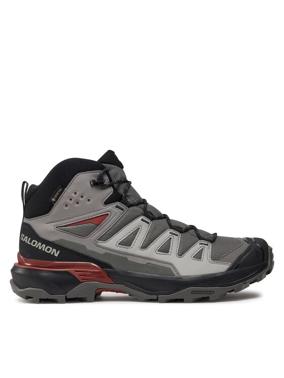 Salomon Trekingová obuv Salomon X Ultra 360 Mid GORE-TEX L47447800 Sivá