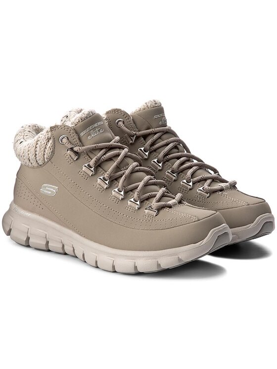 Skechers Bakancs Skechers Winter Nights 12122/STN Bézs