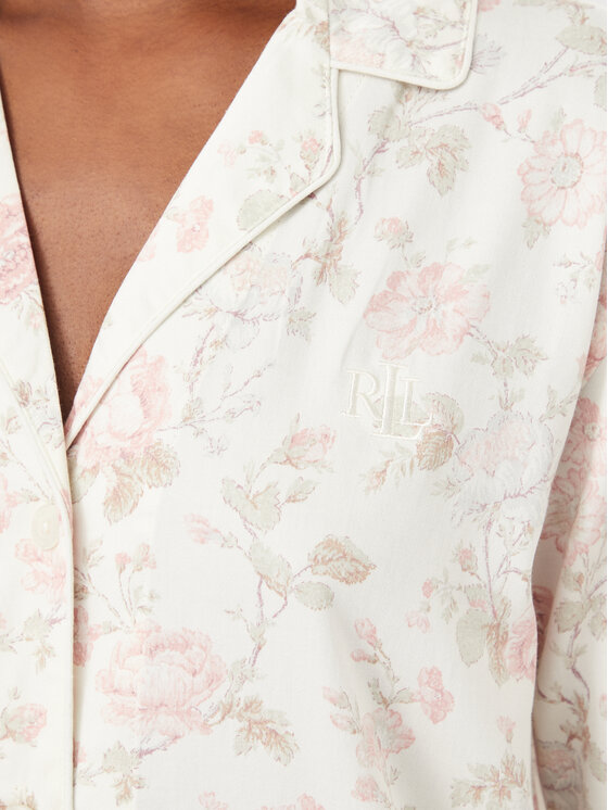 LAUREN RALPH LAUREN LAUREN RALPH LAUREN Нічна сорочка ILN32535 Кремовий Regular Fit