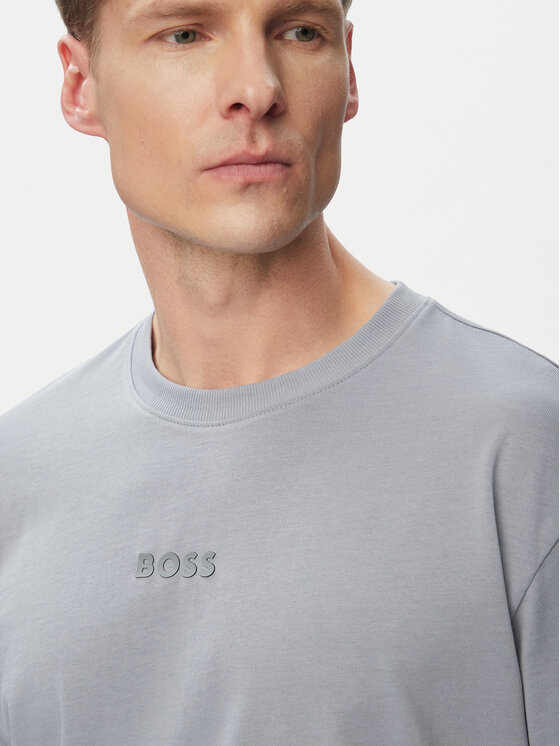 BOSS BOSS Camiseta 50519368 Gris Regular Fit