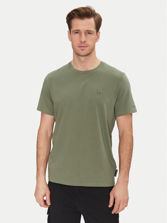 Moose Knuckles Moose Knuckles Футболка Duluth M15MT759 Зелений Regular Fit