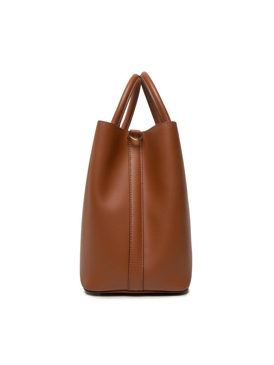 LAUREN RALPH LAUREN Ročna torba Lauren Ralph Lauren Marcy 36 431855923002 Rjava