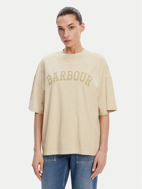 Barbour Barbour Футболка Katie Relaxed LTS0664CR31 Бежевий Relaxed Fit