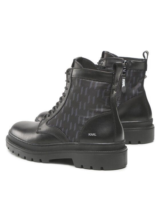 KARL LAGERFELD Черевики туристичні KARL LAGERFELD KL11256 Чорний