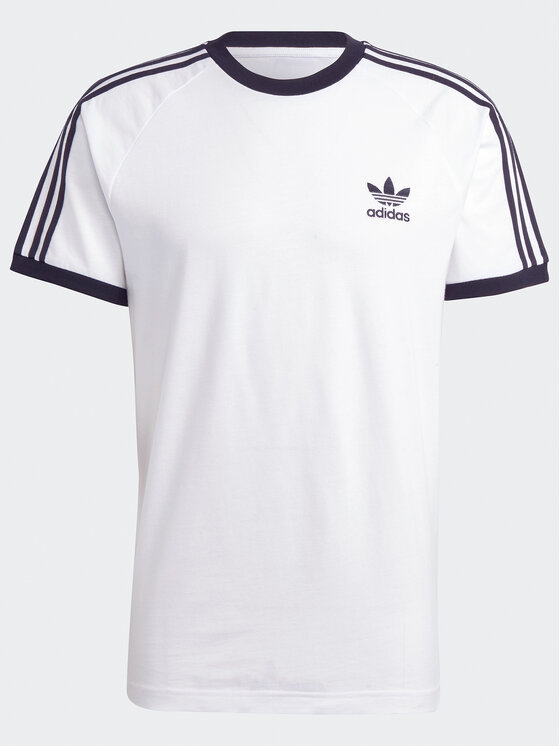 adidas adidas T-Shirt Adicolor Classics 3-Stripes T-Shirt IA4846 Λευκό Slim Fit