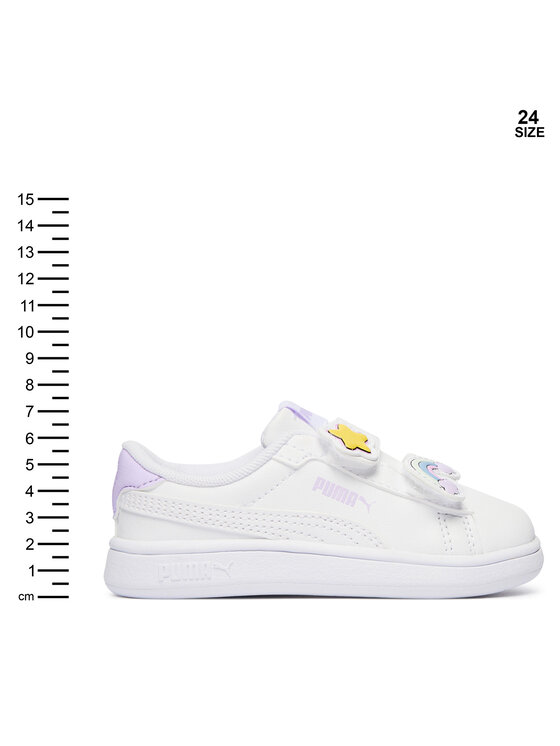 Puma Sneakersy Puma Puma Smash 3.0 Badges V Inf 397287 10 Biały