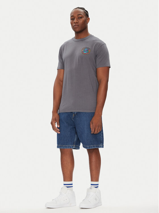 DC Shoes DC Shoes Футболка ADYZT05458 Сірий Heritage Fit